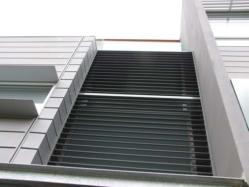 Enjoy the functionality of Pivoting Louvre Blade Shutter Panel Screens by Bayside Privacy Screens