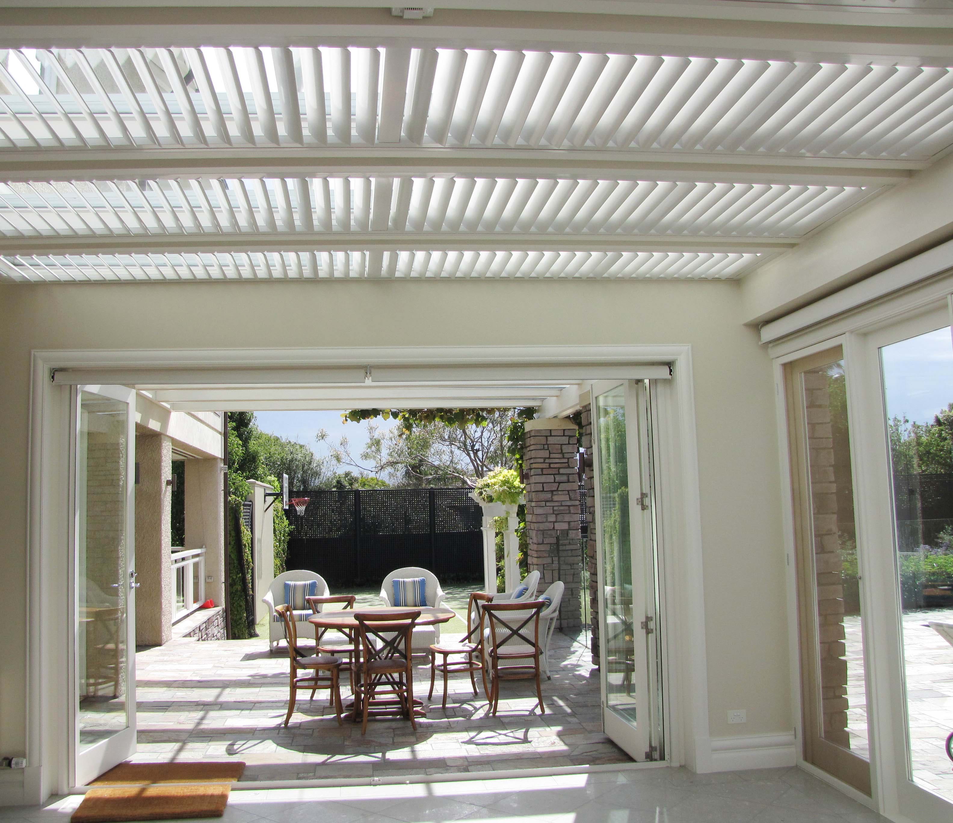 Atrium Louvre Blade Shutter Panels