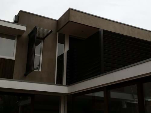 Fixed louver blade Balcony screens