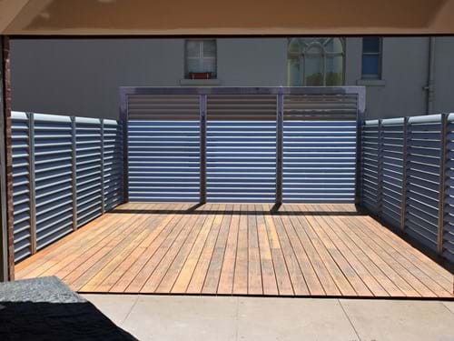 balcony screen panel RES code