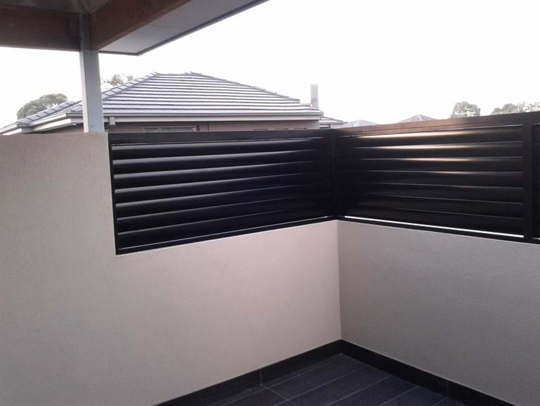 Pivoting Louvre Blade Shutter Panels