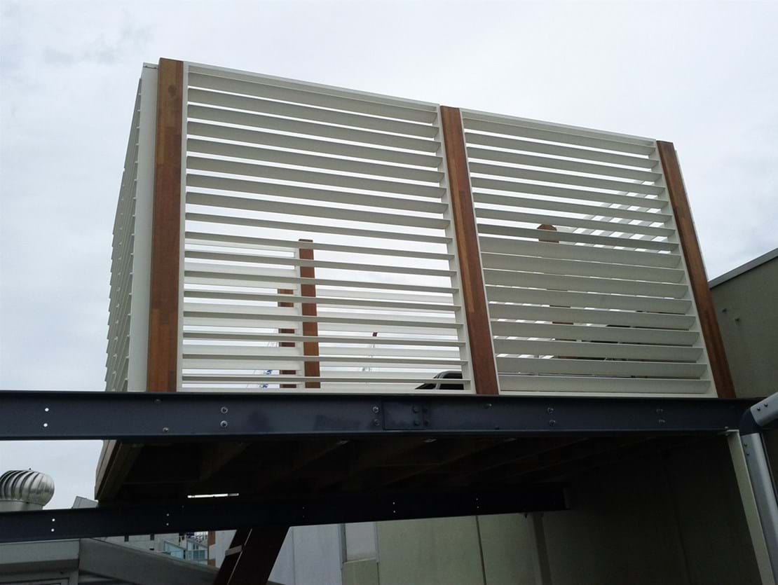 Pivoting Louvre Blade Shutter Panels