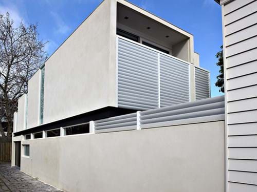 Louvre Blade Balcony Screens provide privacy and security